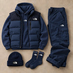 Men's Puffer &amp; Accessories 5-Piece Winter Outfit Set