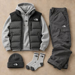 Men's Puffer &amp; Accessories 5-Piece Winter Outfit Set