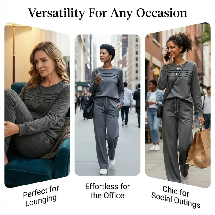 Look Put-Together Instantly! No-Fuss Cozy Lounge Set