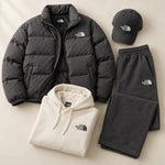 Casual Down Jacket Set