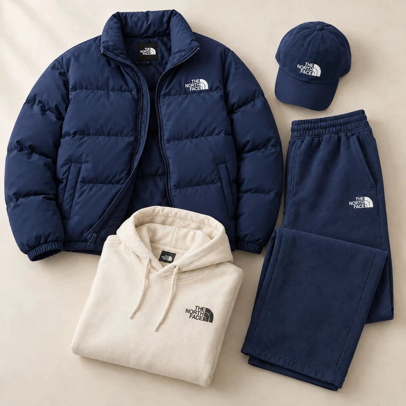 Casual Down Jacket Set