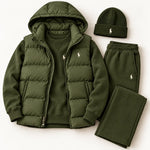 Casual Down Jacket Set