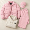 Casual Down Jacket Set