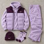 Raymone Colorblock Vest Set