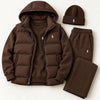 Casual Down Jacket Set