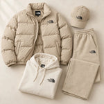 Casual Down Jacket Set
