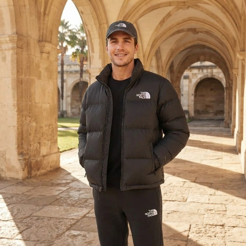 Casual Down Jacket Set