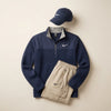 Heavyweight Textured Quarter-Zip Set